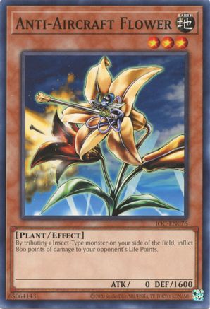 Anti-Aircraft Flower (IOC-EN076) - Invasion of Chaos (25th Anniversary Edition) Unlimited