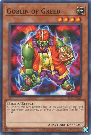Goblin of Greed (DCR-EN065) - Dark Crisis (25th Anniversary Edition) Unlimited