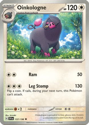 Oinkologne 157 - SV01 Scarlet & Violet Base Set