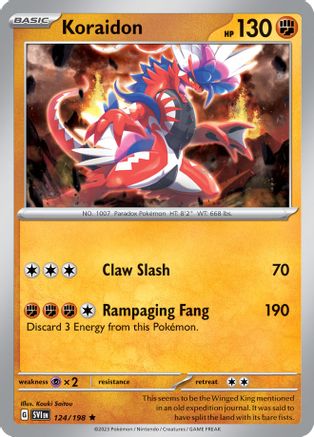Koraidon - 124/198 - Deck Exclusives