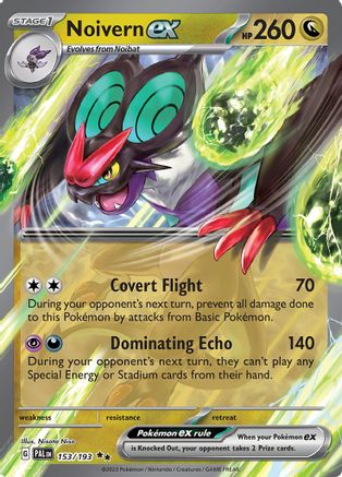 Noivern ex 153 - SV02 Paldea Evolved Holofoil