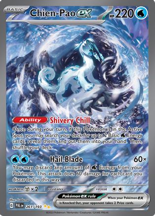 Chien-Pao ex 261 - SV02 Paldea Evolved Holofoil