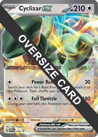 Cyclizar ex - Jumbo Cards Holofoil