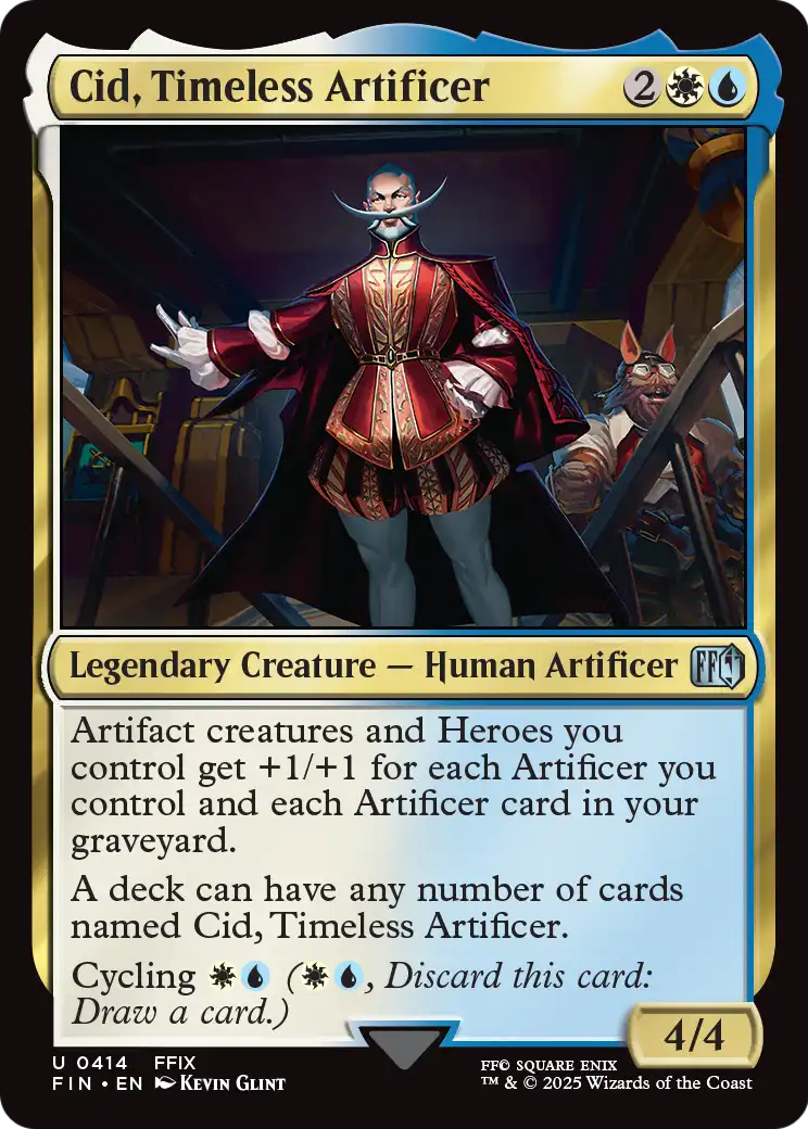 Cid, Timeless Artificer (FIN-414) [FINAL FANTASY]