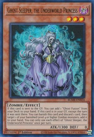 Ghost Sleeper, the Underworld Princess (BLMR-EN024) - Battles of Legend: Monstrous Revenge 1st Edition