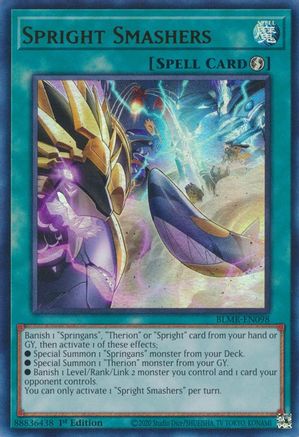 Spright Smashers (BLMR-EN098) - Battles of Legend: Monstrous Revenge 1st Edition