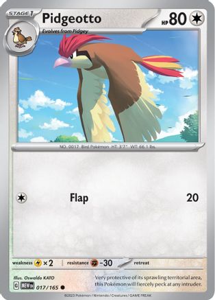 Pidgeotto 17 - SV Scarlet and Violet 151