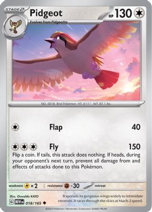 Pidgeot 18 - SV Scarlet and Violet 151