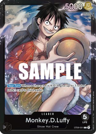 Monkey.D.Luffy (001) (ST08-001) - Starter Deck 8: Monkey.D.Luffy