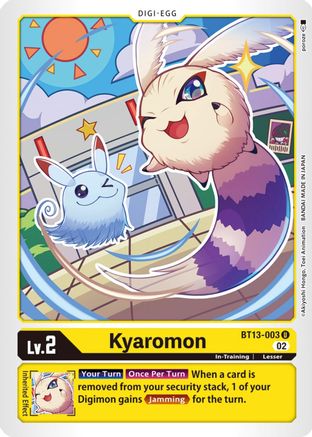 Kyaromon (BT13-003) - Versus Royal Knights