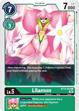 Lilamon (BT13-054) - Versus Royal Knights