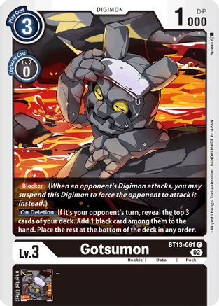 Gotsumon (BT13-061) - Versus Royal Knights