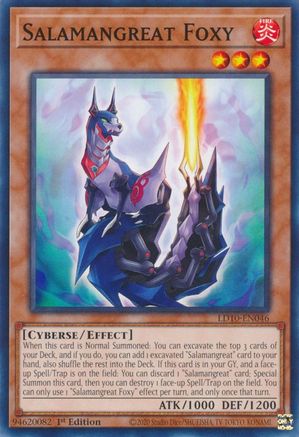 Salamangreat Foxy (LD10-EN046) - Legendary Duelists: Soulburning Volcano 1st Edition