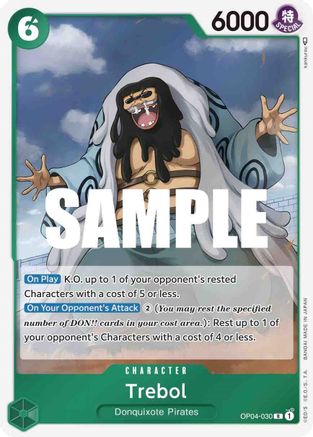 Trebol (OP04-030) - Kingdoms of Intrigue Foil