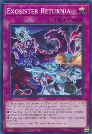 Exosister Returnia (MP23-EN145) - 25th Anniversary Tin: Dueling Heroes Mega Pack 1st Edition
