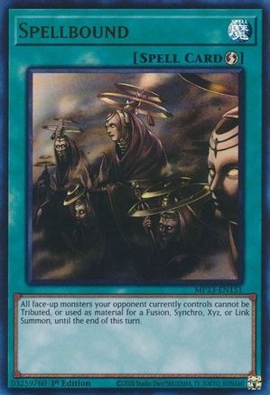 Spellbound (MP23-EN151) - 25th Anniversary Tin: Dueling Heroes Mega Pack 1st Edition