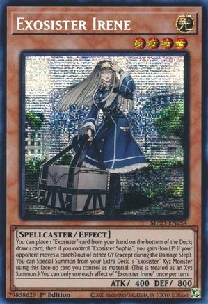 Exosister Irene (MP23-EN254) - 25th Anniversary Tin: Dueling Heroes Mega Pack 1st Edition