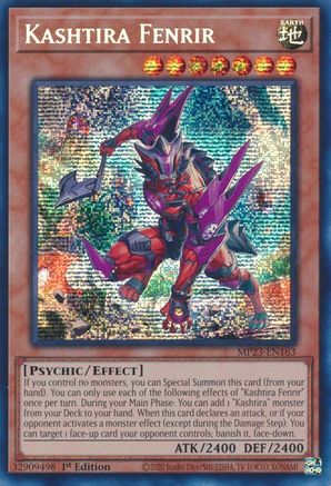 Kashtira Fenrir (MP23-EN163) - 25th Anniversary Tin: Dueling Heroes Mega Pack 1st Edition