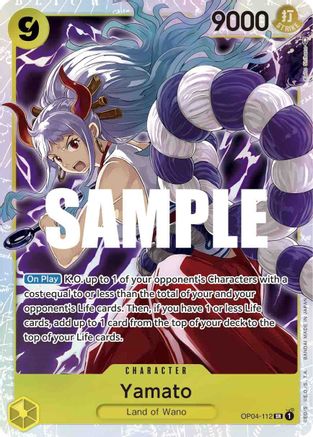 Yamato (OP04-112) - Kingdoms of Intrigue Foil