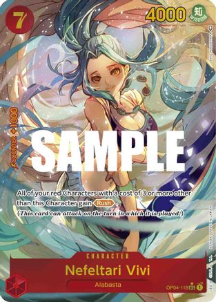 Nefeltari Vivi (118) (Alternate Art) (OP04-118) - Kingdoms of Intrigue Foil