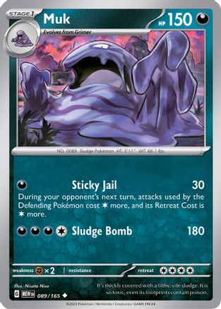 Muk 89 - SV Scarlet and Violet 151