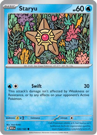 Staryu 120 - SV Scarlet and Violet 151