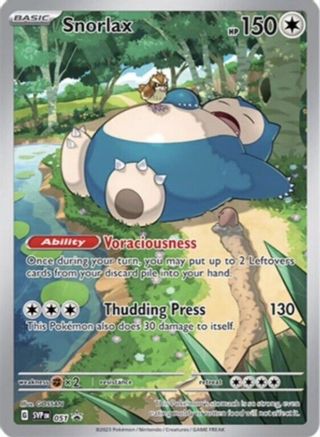 Snorlax - 051 51 - SV Scarlet & Violet Promo Cards Holofoil