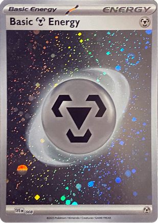Basic Metal Energy (Cosmos Holo) 8 - SVE Scarlet & Violet Energies Holofoil