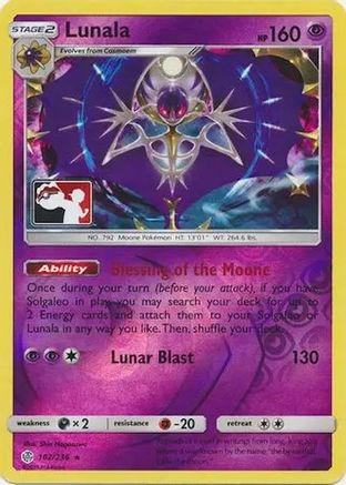 Lunala - League & Championship Cards Reverse Holofoil