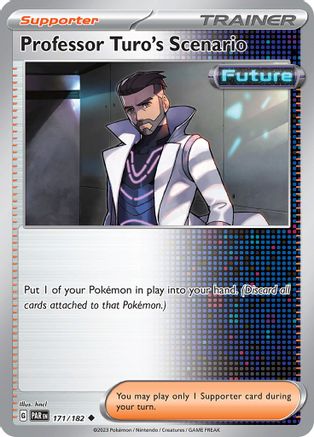 Professor Turo’s Scenario 171 - SV04 Paradox Rift Reverse Holofoil