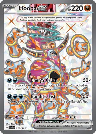 Hoopa ex - 226/182 226 - SV04 Paradox Rift Holofoil