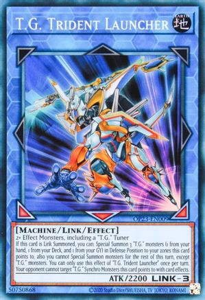 T.G. Trident Launcher (OP23-EN009) - OTS Tournament Pack 23 Unlimited