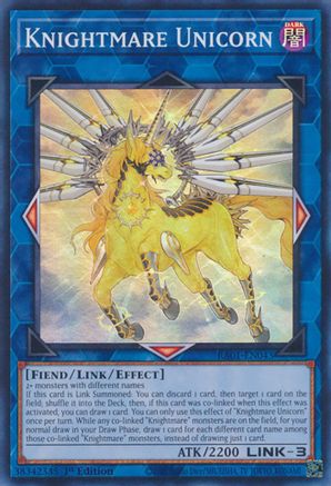 Knightmare Unicorn (RA01-EN043) - 25th Anniversary Rarity Collection 1st Edition