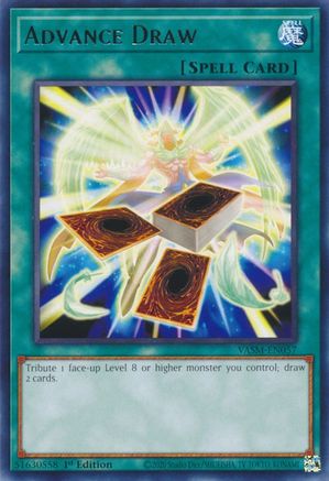 Advance Draw (VASM-EN057) - Valiant Smashers 1st Edition
