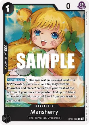 Mansherry (OP05-088) - Awakening of the New Era Foil