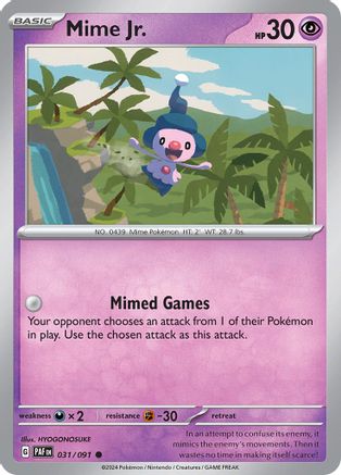 Mime Jr. - 031/091 31 - SV Paldean Fates