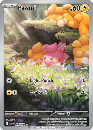 Pawmi - 226/091 226 - SV Paldean Fates Holofoil