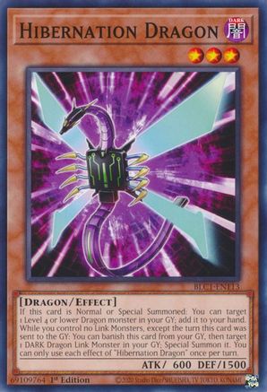 Hibernation Dragon (BLC1-EN113) - Battles of Legend: Chapter 1 1st Edition