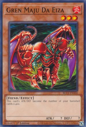 Gren Maju Da Eiza (BLC1-EN160) - Battles of Legend: Chapter 1 1st Edition