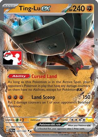 Ting-Lu ex - Prize Pack Series Cards Holofoil