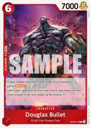 Douglas Bullet (OP06-010) - Wings of the Captain Foil