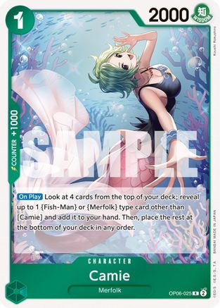 Camie (OP06-025) - Wings of the Captain Foil