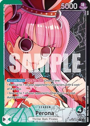 Perona (021) (Alternate Art) (OP06-021) - Wings of the Captain Foil