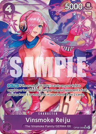 Vinsmoke Reiju (069) (Alternate Art) (OP06-069) - Wings of the Captain Foil