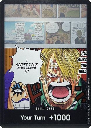 DON!! Card (Ivankov & Sanji) (Double Pack Set Vol. 3) - Wings of the Captain Foil