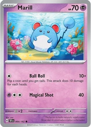 Marill 64 - SV05 Temporal Forces