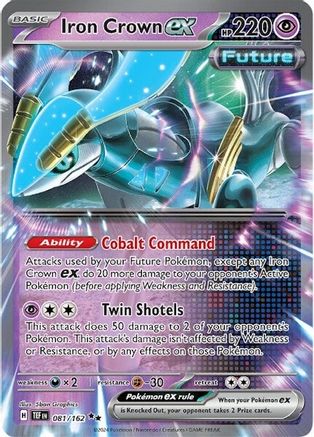 Iron Crown ex 81 - SV05 Temporal Forces Holofoil