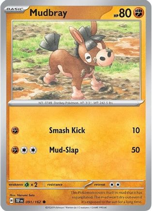 Mudbray 91 - SV05 Temporal Forces Reverse Holofoil