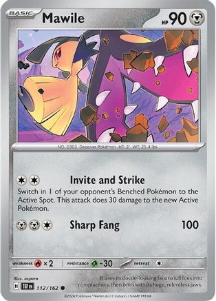 Mawile 112 - SV05 Temporal Forces Reverse Holofoil