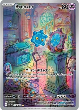 Bronzor - 170/162 170 - SV05 Temporal Forces Holofoil